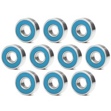 696ARS 베어링 ABEC-3 미니 소형어처 볼 MR616RS 6966A 2RS 파란색 밀폐 R-1660DD 포함 6x16x5mm 10 개