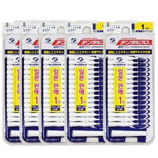 덴탈프로 치간칫솔 1호 sss, 0.7mm, 15개입, 5개