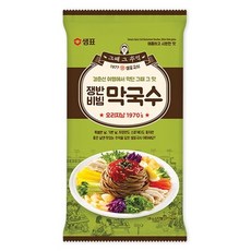 샘표 쟁반비빔 막국수, 126g, 1개