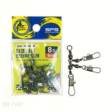 싸파 도래 8호 인터락 더블킬 SDK-TDISS-8# 5개입 문어채비