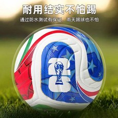 2026世界杯成人兒童足球 4號5號比賽訓練耐磨足球, 1個, 2026美加墨世界杯(送氣針 網兜 氣筒,5號球