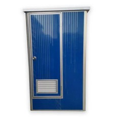 이동식 야외용 화장실 컨테이너 공사 부스 현장 파티션 간이 알루미늄 바닥, 1.28x1.28x2.3 C