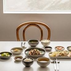 아트박스/에라토 에라토 메이 2인 14P 그릇세트, 크림+코코아