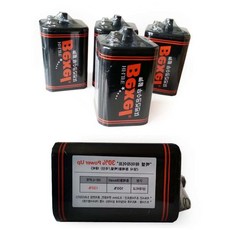 4R25 6v 무수은건전지 사각 랜턴용 건전지 사각건전지 배터리 밧데리, 1개입, 1개