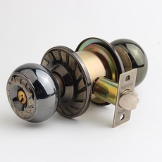 HS 8300AB 엔틱 방문 원형손잡이 실린더, 단순배송상품, HS8300AB엔틱(침실 키타입)