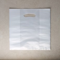 [비닐몰] HD 비닐쇼핑백 반투명 무지 100매, 무지 (소)