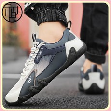 男鞋2025新款夏季透氣薄款上班工作豆豆鞋青少年網麵休閒運動網鞋