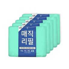 센스큐 매직리필 연속비닐봉투 250(70cmx11.5M) 5매