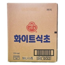 오뚜기 화이트식초 18L, 1개