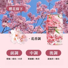 空氣清新香薰小香墩 浴室廁所鞋子除臭 擴香瓶, 1個, 櫻花樹下