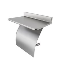 비욘드퍼니싱 휴지걸이 선반형 무광 실버 SUS304 MWA300, 1세트