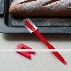 【巔品購物】BREADLEAF 紅色割包刀 法棍刀 歐包刀 面包割紋刀 歐包整形刀, 1個, 紅色