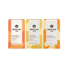 오설록 티백 세트(삼다영귤+유채살구+귤꽃향), 3개, 20개입, 2g