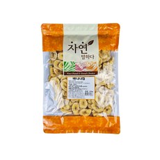 바나나칩 300g 바삭한 건조 바나나 달콤한 건강간식 과일스낵, 1개