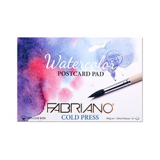 포스트카드 PC02 파브리아노 중목 300g A6 15매, 단품, 1개