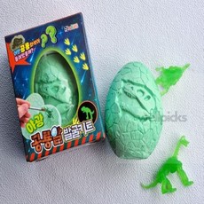 웰픽스 아토스 야광 공룡알 발굴 키트 공룡화석발굴키트, 단품