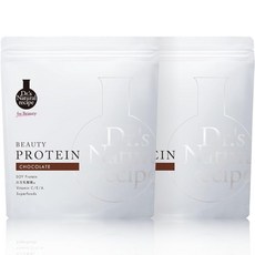 닥터스 내츄럴 레시피 미용 단백질 초코맛 350g × 2봉 소이 단백질 무첨가, 1개