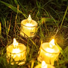 미니 캔들 러블리 녹은 홈파티 카페 선물 무드 조명, 단품, 상세페이지 참조