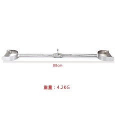 핸들 세트 렛풀다운 8종 손잡이 그립 로프 헬스 등운동 풀백, X. 434 솔리드 하이 로우 풀로드 88cm