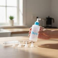 [SINAID] 반려견 젖병 세트 모유실감젖꼭지 출산아기용품 신생아배앓이젖병