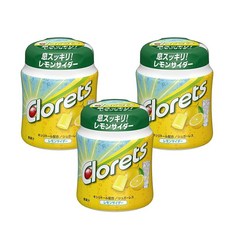 클로레츠 XP 레몬 사이다 병 3개 세트, 1개, 1개입, 1g