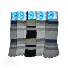 iRho 남성 발가락 장목 양말 땀흡수양말