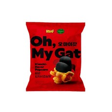 바프 오마이갓 팝콘 김치시즈닝맛, 3개, 80g