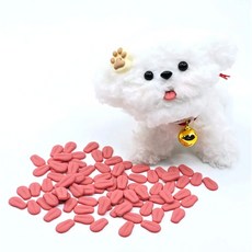 모루인형 혓바닥 강아지혀 고양이혀 실리콘 메롱혀모형 1P, 레드, 1개