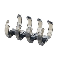 TW 서류 제본링 재사용가능 문서 잠금방식 4구, 분홍, 1개