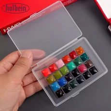 Holbein 아티스트의 수채화 과립화 색상 24 0.5ml Acuarela 전문 안료 미술 용품, 01 옵션 15, 02 0.3ML