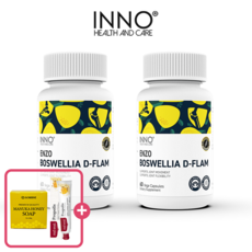 이노헬스 뉴질랜드 보스웰리아 60캡슐 D플램 포뮬러, 2개, 60정