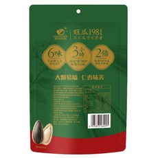 WACOO 旺瓜 漢方草本烘炒葵瓜子 追劇夾鏈袋包裝, 1個, 葵瓜子【紅豆薏米味】100g