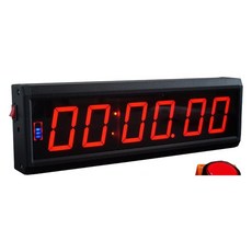 게임부저버튼 음성 타이머 다기능 손시계형 대회용 스위치 6비트 교육용 퀴즈 게임, A. 초고조도 7.7cm 6자리