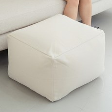 리누 린온 사각스툴 패브릭, 바닐라