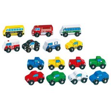 晴晴百寶盒 美國LAKESHORE木製交通扮演玩具，感覺統合尋寶遊戲，環保無毒感官教具, 1個