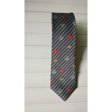 麥當勞經理領帶 工作用領帶 職場商務百搭, 灰色自打款8厘米X142厘米X3.5厘米