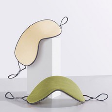 딥슬리핑 양면 수면안대 2p(옐로우+그린) 눈가리개rio4+3BnR