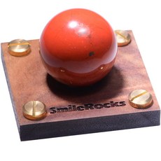 石麥水晶 紅碧玉球 直徑約3.2cm 原礦擺件 居家裝飾 隨機出貨