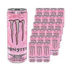 몬스터 에너지 스트로베리 드림즈 355ml x 8개입, 8개