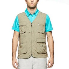 Wildland 荒野 中性透氣抗UV多口袋背心 W1706, L