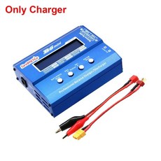 IMAX B6 밸런스 충전기 방전기 어댑터 포함 RC 헬리콥터용 리피크 NiMH NiCD LiHV NiCd PB 리튬이온 배터리, Only Charger