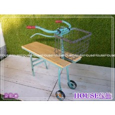 House傢飾 zakka法式田園鄉村風格 復古作舊三輪車造型花架【限量款/新發售】, 1個