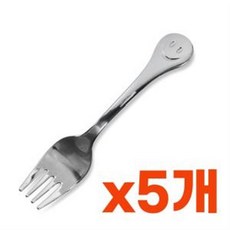 국내생산 상일 (스마일) 유아용 포크1p x(5개) 어린이 유아포크