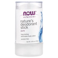 나우푸드 Solutions Natures 데오드란트 스틱 120g(4.25oz) NOW-08077