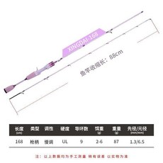 皓頓 星黛 微物路亞竿 釣魚套裝