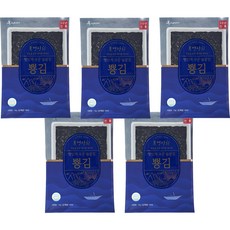 Ppyonggim 無調味烤腸岩海苔, 15g, 5包