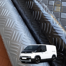 포카샵 메탈 pv5 카고 2인승 패신져5인승 차량 트렁크매트 적재함매트 화물칸 방수 깔판 실내, 메탈그립 블랙, PV5 5인승 패신져