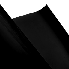 [열전사지] PU 열전사필름 25x25 cm 1장 소량 판매 실루엣 카메오 크리컷 포트레이트 DIY 공예 크래프트 커스텀의류, 1개, 블랙