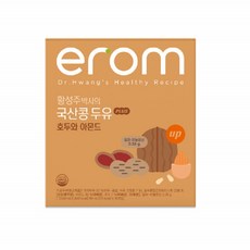 [2박스] 이롬 황성주 박사의 국산콩 두유 PLUS 호두와 아몬드 190ml X16, 2박스