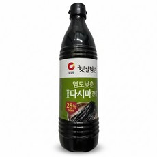 청정원 염도낮춘발효다시마간장840ml, 1개, 840ml
